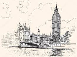 Картинки по запросу рисунки на тему лондон будинок парламенту